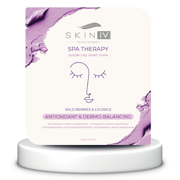 Skin IV drėkinanti ir stangrinanti kaukė riebiai odai su baltuoju moliu
