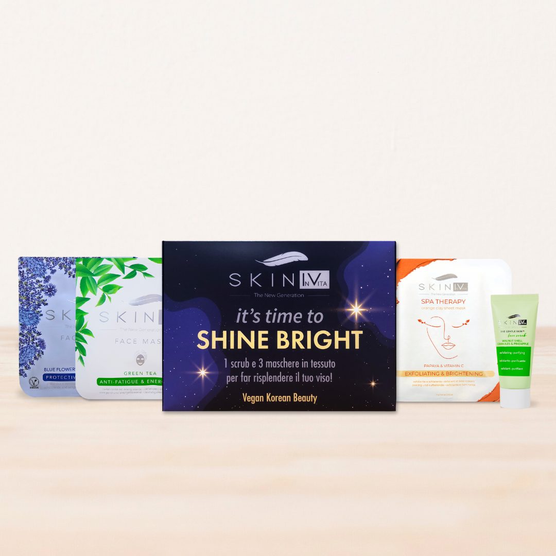 Shine Bright Kit - Korėjietiškas odos priežiūros rinkinys