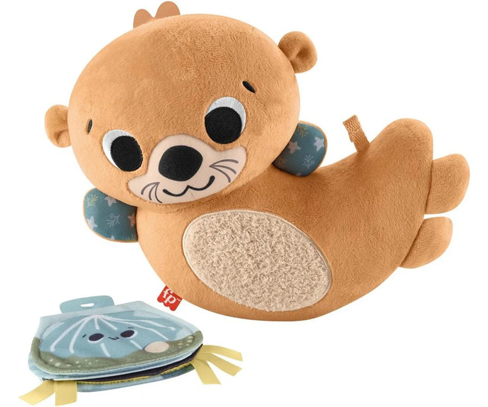 Fisher Price Sensimals žaislų rinkinys kūdikiams "Ūdra ir veidrodėlis"
