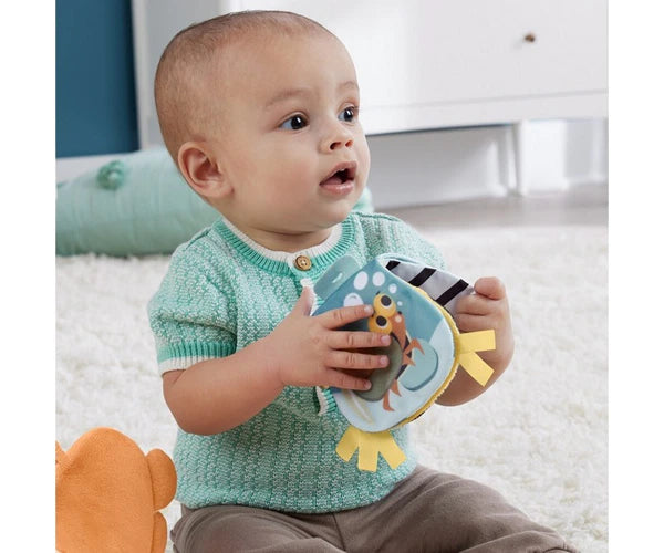 Fisher Price Sensimals žaislų rinkinys kūdikiams "Ūdra ir veidrodėlis"
