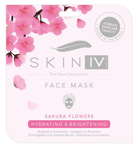 Skin IV Veido kaukė su sakurų žiedais